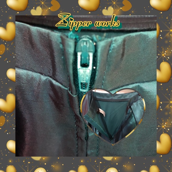 👗💚Jrs 5/6 Emerald Green 2-piece Prom Dress 👗💚 - Picture 6 of 8